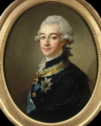 Porträt von Hans Axel, Graf von Fersen (1755-1810), Marschall von Schweden