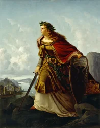 Germania auf der Wacht am Rhein