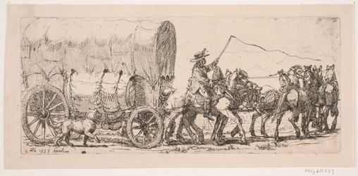 Der Frachtwagen