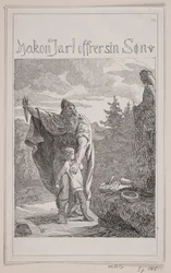 Hakon Jarl opfert seinen Sohn