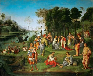 Allegorie der Krönung von Isabella d