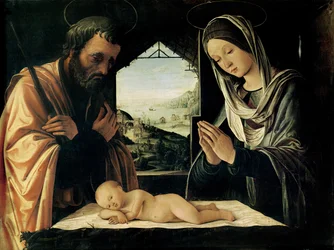 Die Geburt Christi, ca. 1490