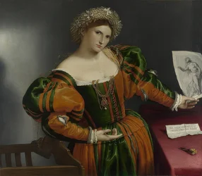 Frauenbildnis (Lucretia)