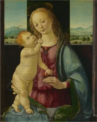 Madonna und Kind mit einem Granatapfel