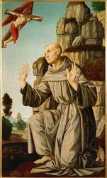Der heilige Franziskus empfängt die Stigmata
