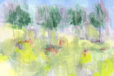 Träumerische Pastelllandschaft