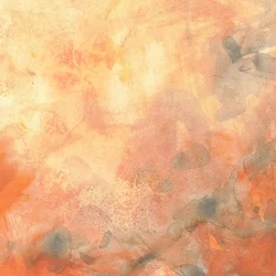 Goldener Pfirsich-Aquarellfluss