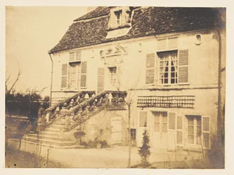 Haus in einem Park