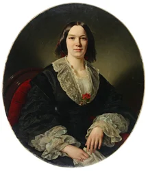 Porträt von Maria Suwarina Rebekka Thyen, geb. Wilkens