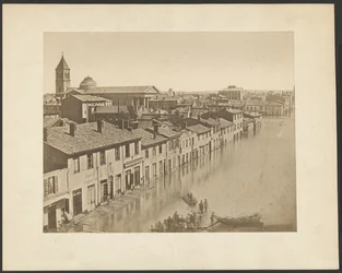 [Lyon. Überschwemmung von 1856.]