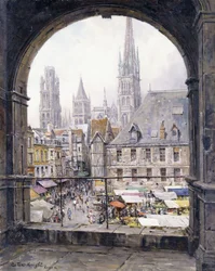 Marktplatz, Rouen