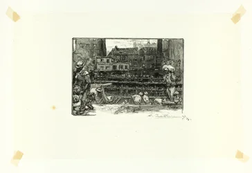 Gipsentlader, Platte drei aus Le Long de la Seine et des Boulevards