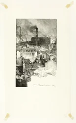 Quartier des Gobelins, Tafel 20 aus Le Long de la Seine et des Boulevards