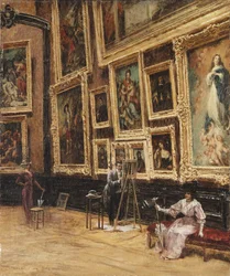 Im Louvre