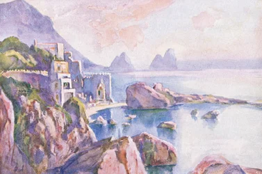 Die Insel Capri, aus Hutchinsons Picturesque Europe, veröffentlicht von Hutchinson & Son, ca. 1930