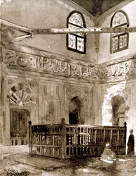 Grab in einer Moschee, Kairo, Ägypten, 1928