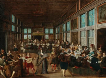 Hochzeitsgesellschaft, 1605