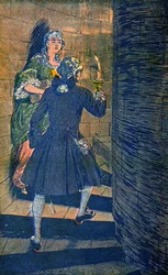 Mme de Toulouse und Ludwig XV.