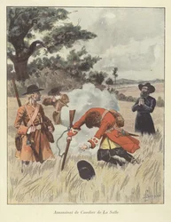 Die Ermordung von René-Robert Cavelier de La Salle, 1687