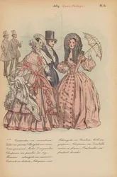Französische Mode: 1839, Louis-Philippe