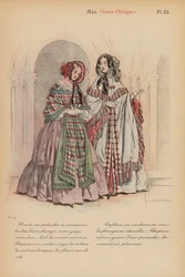 Französische Mode: 1840, Louis-Philippe