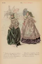 Französische Mode: 1841, Louis-Philippe