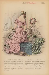 Französische Mode: 1848, 2. Republik