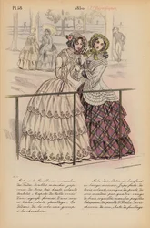 Französische Mode: 1850, 2. Republik