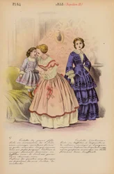 Französische Mode: 1853, Napoleon III