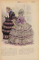 Französische Mode: 1858, Napoleon III
