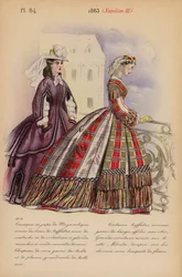 Französische Mode: 1863, Napoleon III