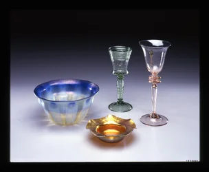 Set aus Glaswaren