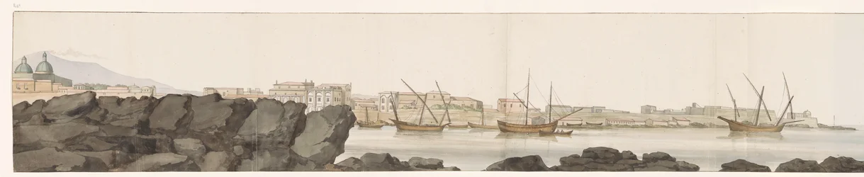 Ansicht des Hafens von Catania