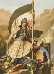 Nikolakis Mitropoulos. Aus „Reise nach Athen und Konstantinopel“, 1825