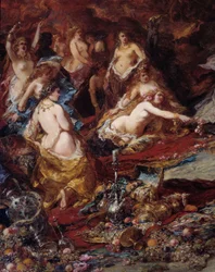 Die Versuchung des Heiligen Antonius (Detail)