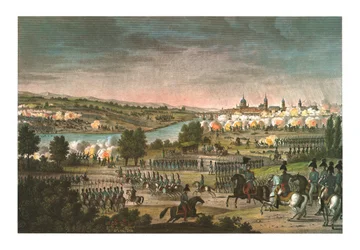 Schlacht von Dresden, 26. August 1813, um 1850