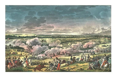Schlacht von Mont-Saint-Jean, bekannt als Waterloo, 18. Juni 1815