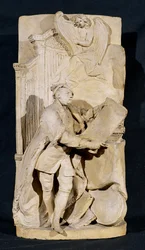 Modello für das Denkmal für George Frederick Handel in der Westminster Abbey, ca. 1760