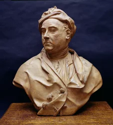 Porträtbüste von George Frederick Handel (1685-1759)