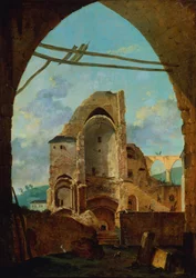 Der Abriss der Abtei von Montmartre, ca. 1740-1800