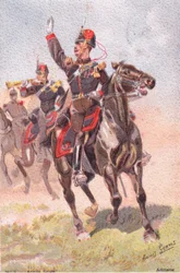 Artillerie, Postkarte, 1920er Jahre