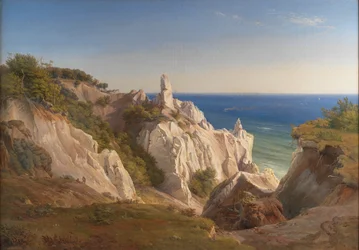 Die Klippen der Insel Mon