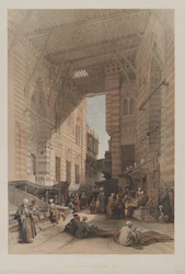 Ägypten und Nubien, Band III: Basar der Seidenhändler, Kairo