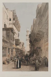 Ägypten und Nubien, Band III: Moschee el Mooristan, Kairo, 1849.