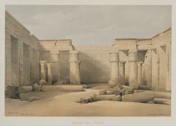 Ägypten und Nubien, Band II: Medinet Abou, Theben