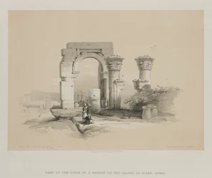 Ägypten und Nubien, Band II: Ruinen - Tempel auf der Insel Biggeh, Nubien