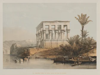 Ägypten und Nubien, Band II: Der Hypäthral-Tempel in Philae, genannt das Bett des Pharao