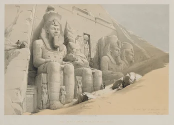 Ägypten und Nubien, Band I: Der Große Tempel von Abu Simbel, Nubien