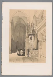 Brunnen im Dom von Regensburg