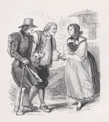 Der Reisende aus Die vollständigen Werke von Béranger, 1836